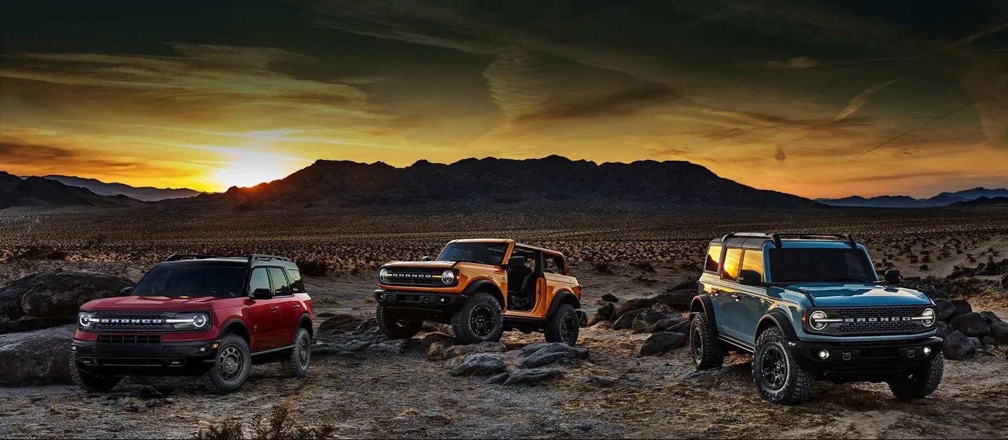 All new Ford Bronco and Bronco Sport. Available late 2020 from Metro Ford in Calgary, Alberta